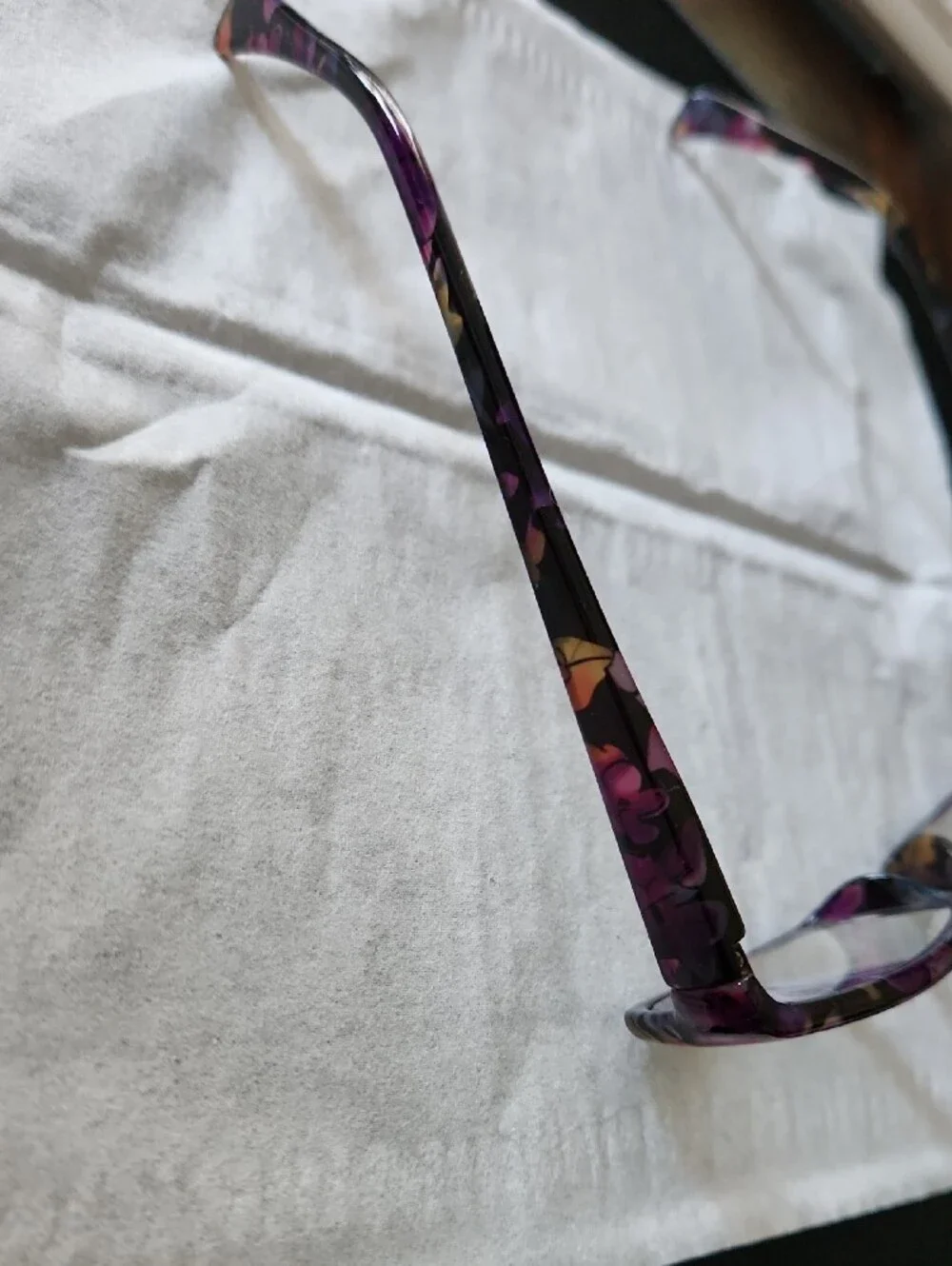 NEW Women Reading Glasses 2 Pairs Ladies Purple Spring Hinge Sides Readers 2.0